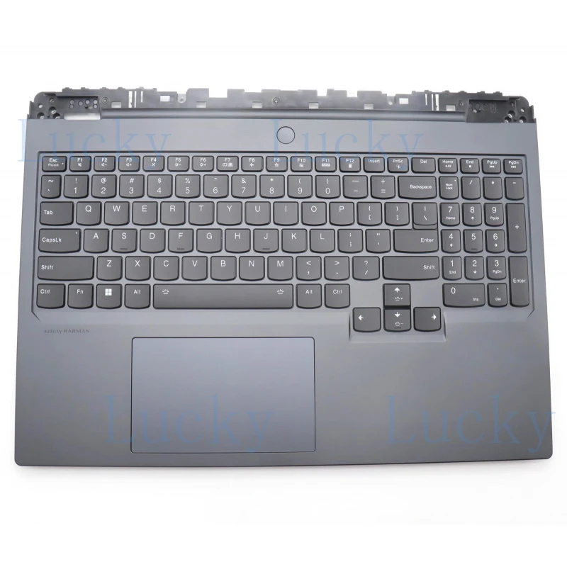 f  New Palmrest Upper Case US RGB Backlit Keyboard TP For Legion Pro 7 16IRX8H 82WQ