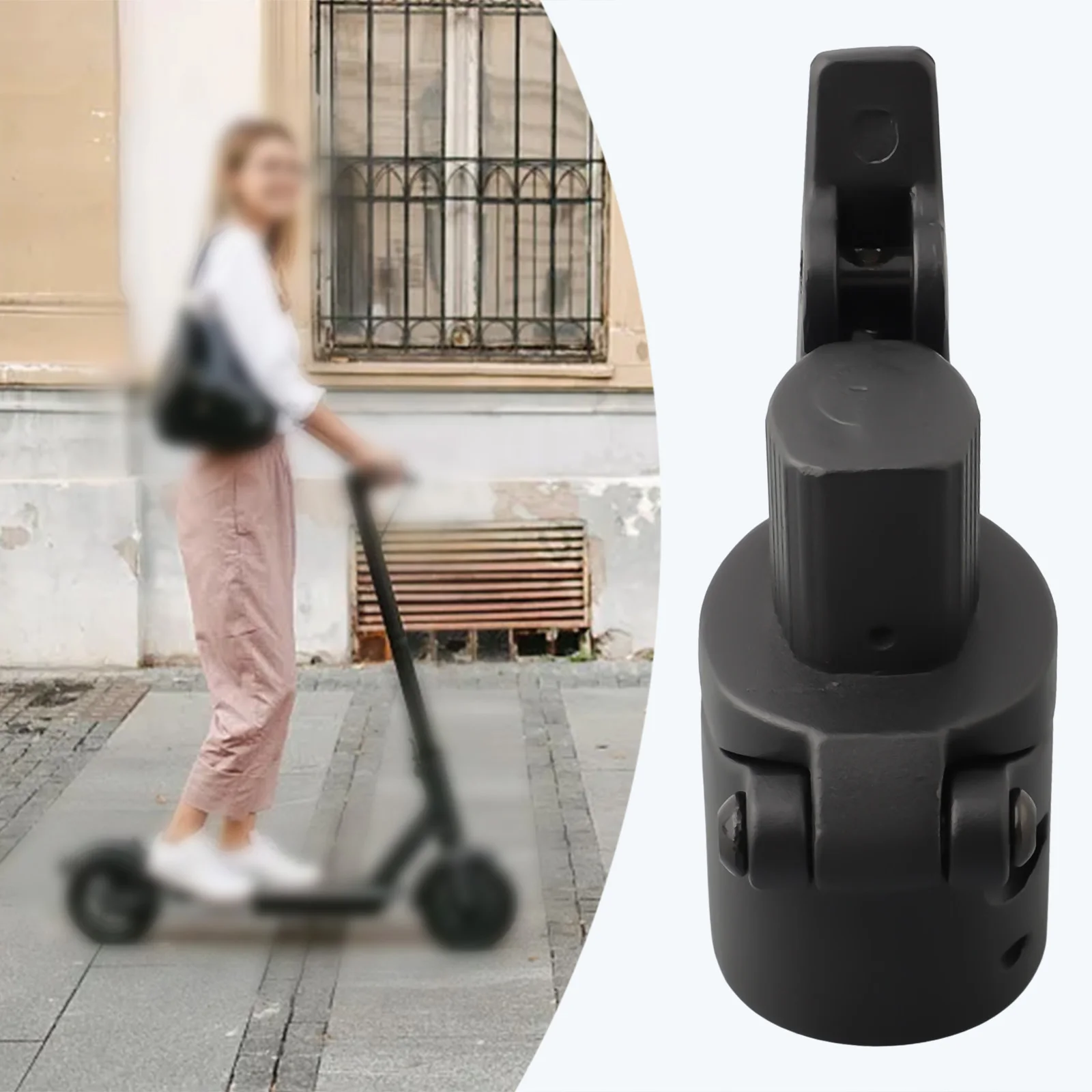 

7 Upgrade Your Electric Scooter with a Sturdy Folding Rod Base for Ninebot MAX G30 Safety and Stability