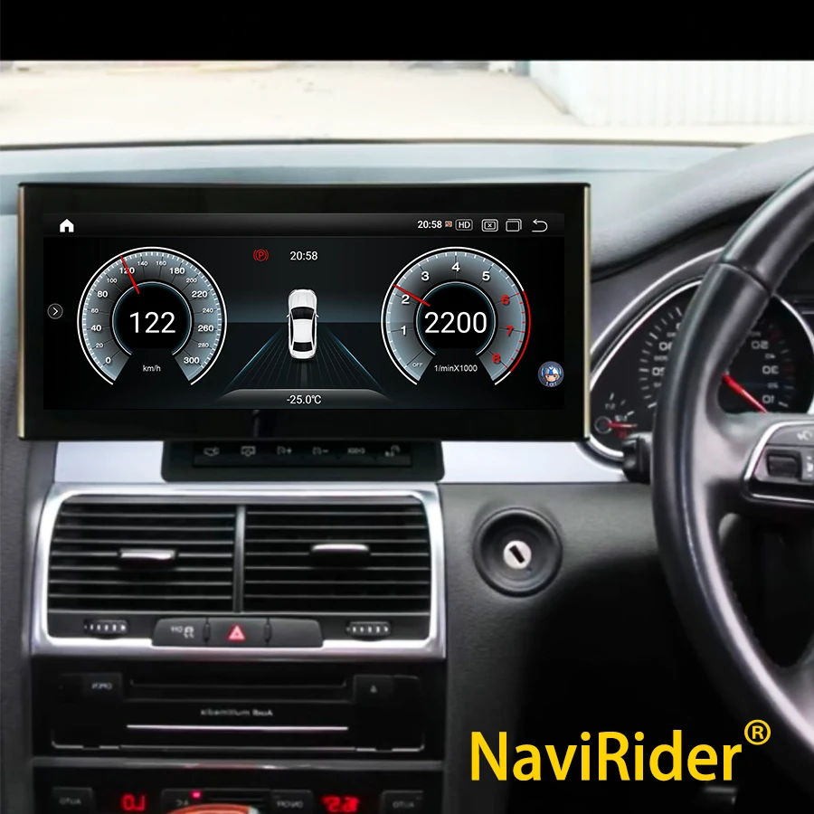 

Автомобильный видеоплеер на Android, 12,3 дюйма, для Audi Q7 4L 2005-2015, правосторонний вождение, GPS, мультимедиа, стерео, Wi-Fi, CarPlay, Qualcomm, 2,8 ГГц