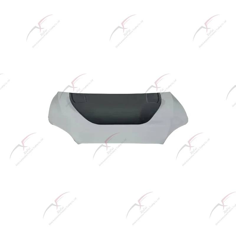 For Tesla Model S 2020-2024 Body Kit Upgrade V-style Carbon Fiber Glossy Engine Hood Car Bonnets Modified