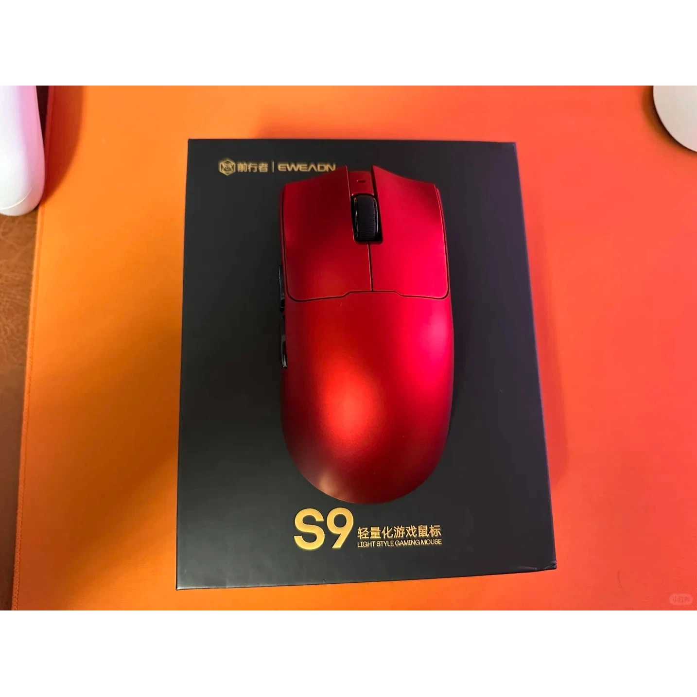 EWEADN S9 Pro/Ultra ماوس لاسلكي 8000 هرتز للألعاب بلوتوث ثلاثي الوضع خفيف الوزن للمكتب متوسط وكبير بقبضة راحة اليد PAW3395/PAW3950 #4