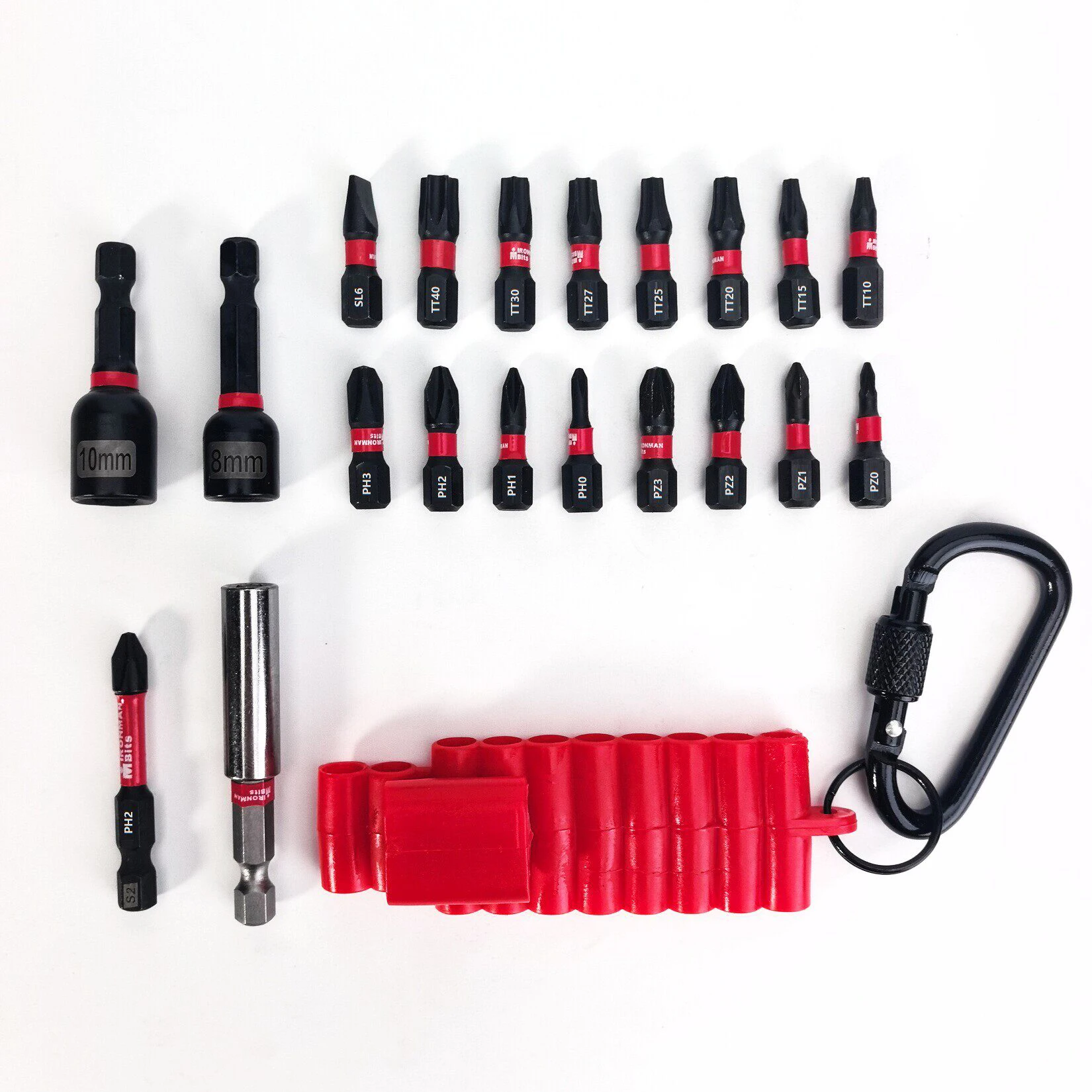 Magnetic Screwdriver Bit Set High Grade Steel Extension Rod Socket Repair Tool For Electric Drill Driver For Cross Star Head Bit