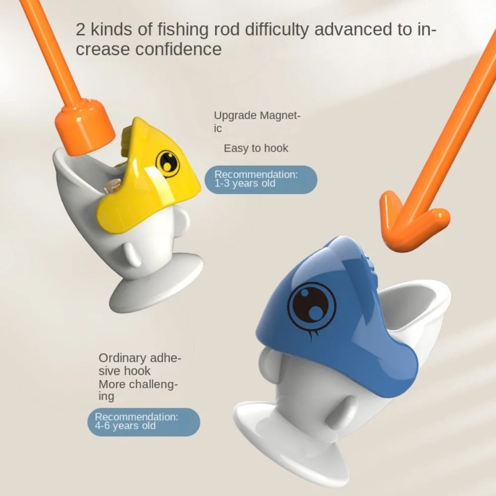 New Simple Dinosaur Magnetic Fishing Toys with Rod Non-Rotating Dinosaur Fish Toy Gifts Kids Fishing Rod Game for Children