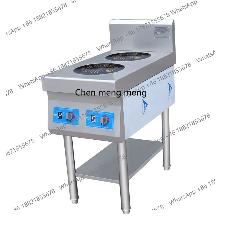 

Electromagnetic double-ended pot stove, hotel catering stew stew, fry, teppanyaki snacks, noodles, commercial kitchen utensils