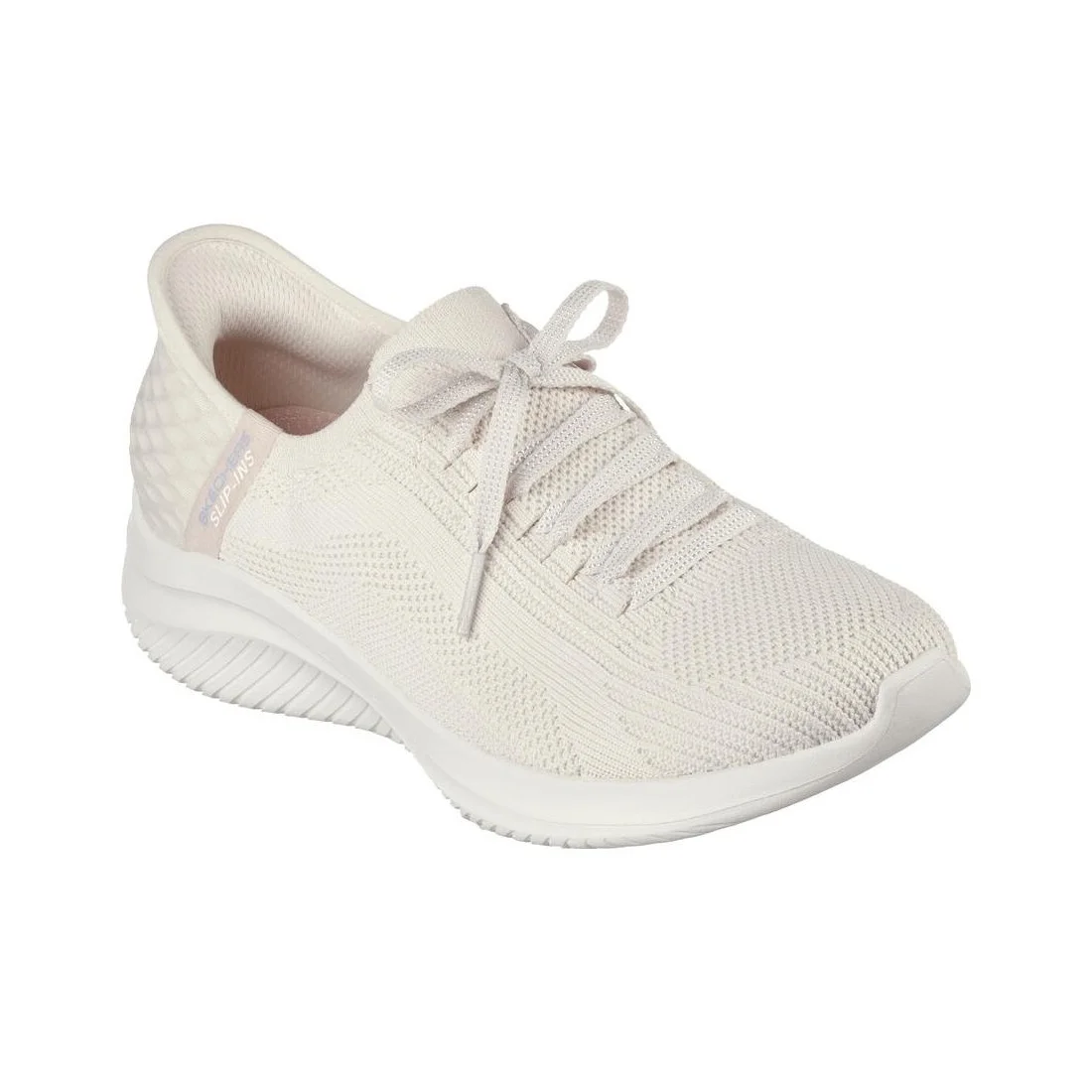 Skechers Ultra Flex 3.0 Cushioning Abrasion Resistant Lightweight Low top Casual Shoes Women's White 149710-NAT - view 4