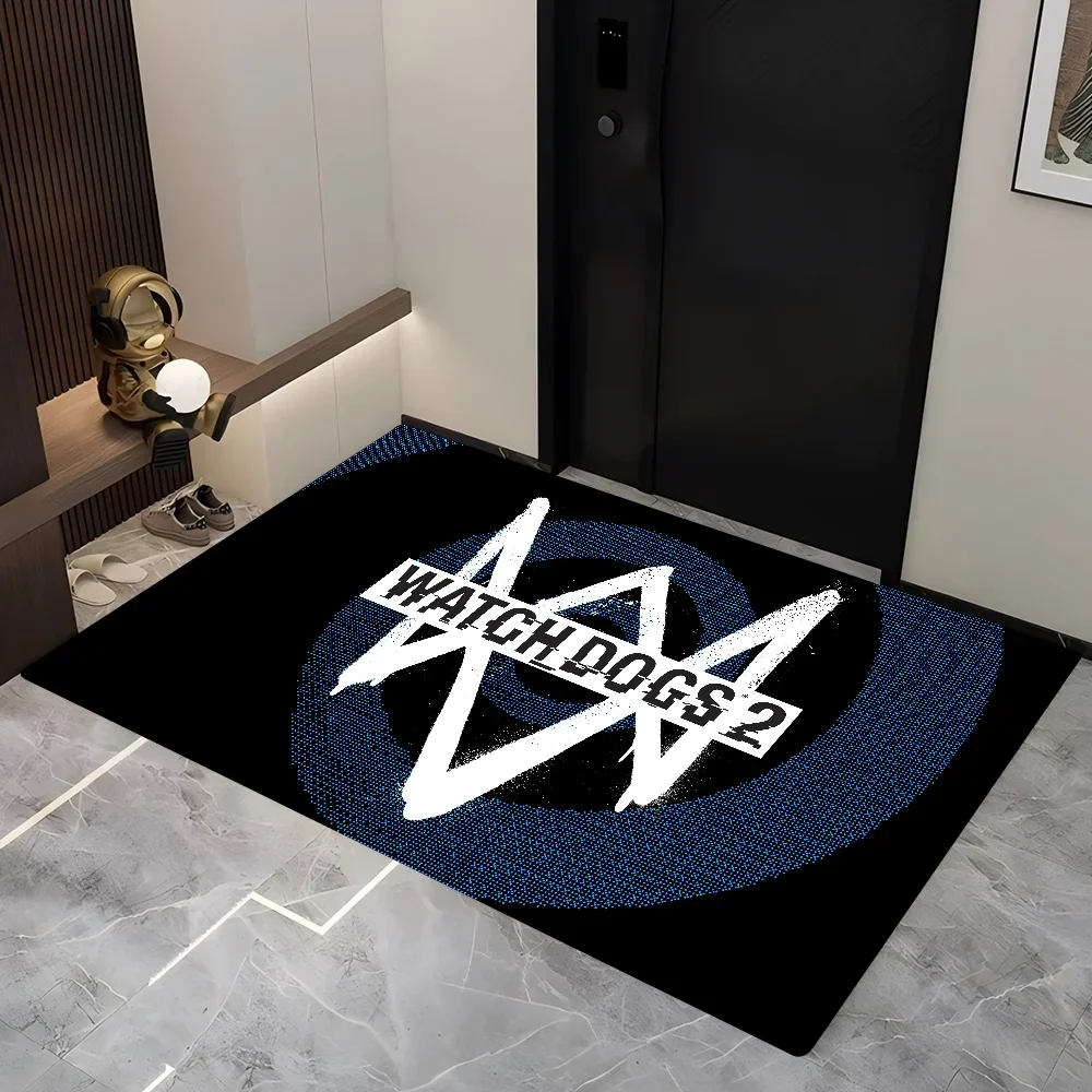 

Watchdog Bathroom Mat Anti-slip Absorb Water Long Strip Cushion Bedroon Mat Hotel Decor Mat