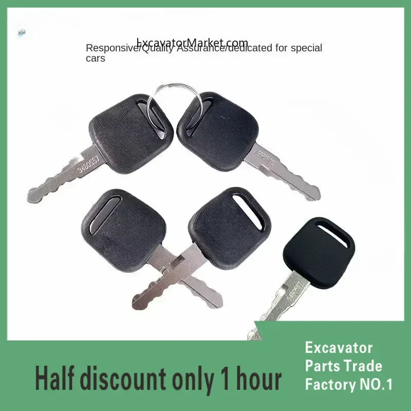 Excavator Accessories for  Key LG906 907 908 915 920 922 925C D E Ignition Start Key