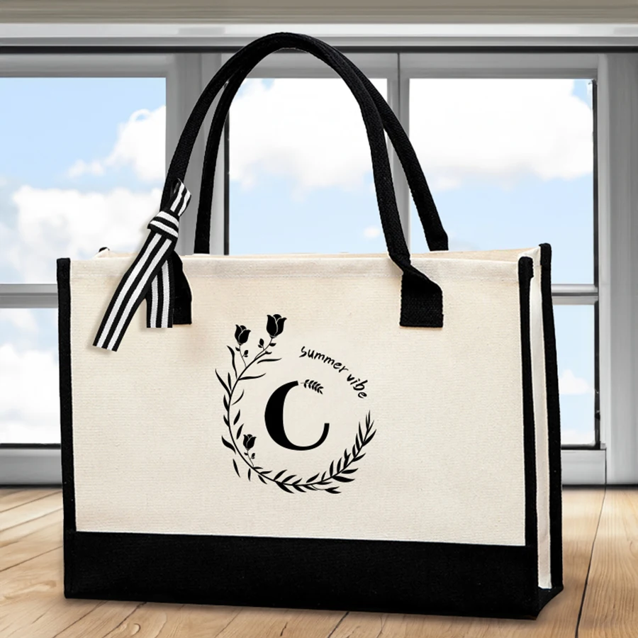 حقيبة يد جلدية مطبوعة بأحرف، حقيبة حمل رجالية ذات سعة كبيرة، حقيبة حمل عصرية متعددة الوظائف.