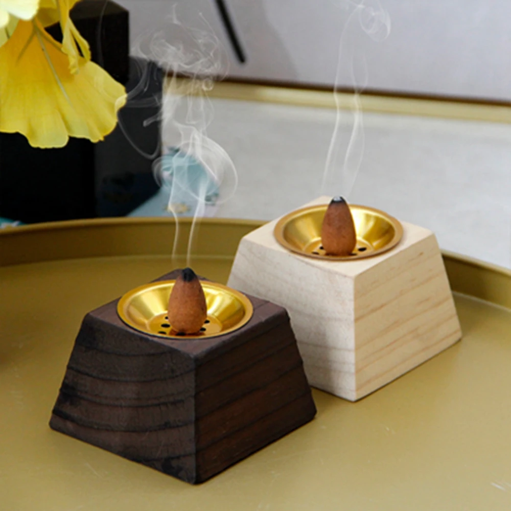 Handmade Wood Incense Burner, Incense Holder, Small Party Gift, New Design