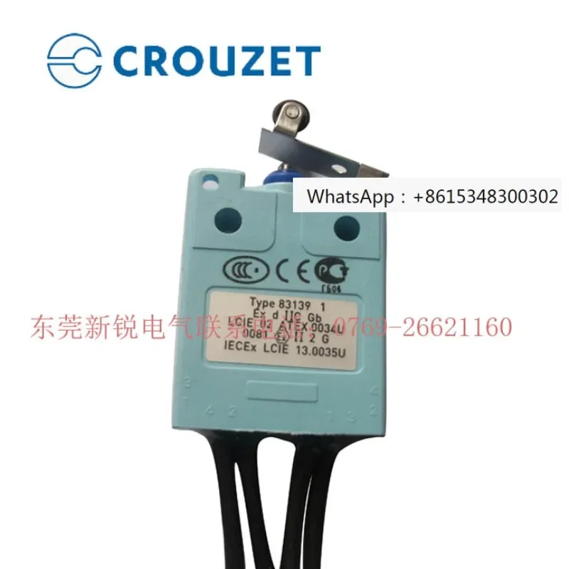 

Fireproof and explosion-proof microswitch 0.5M wire normally open and normally closed, original stock CROUZET Gaonuo 83139103