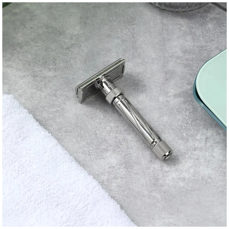 Men Grooming Professional Barber Tool Ultima Stainless Steel Safety Razor Adjustable 2026 YAQI