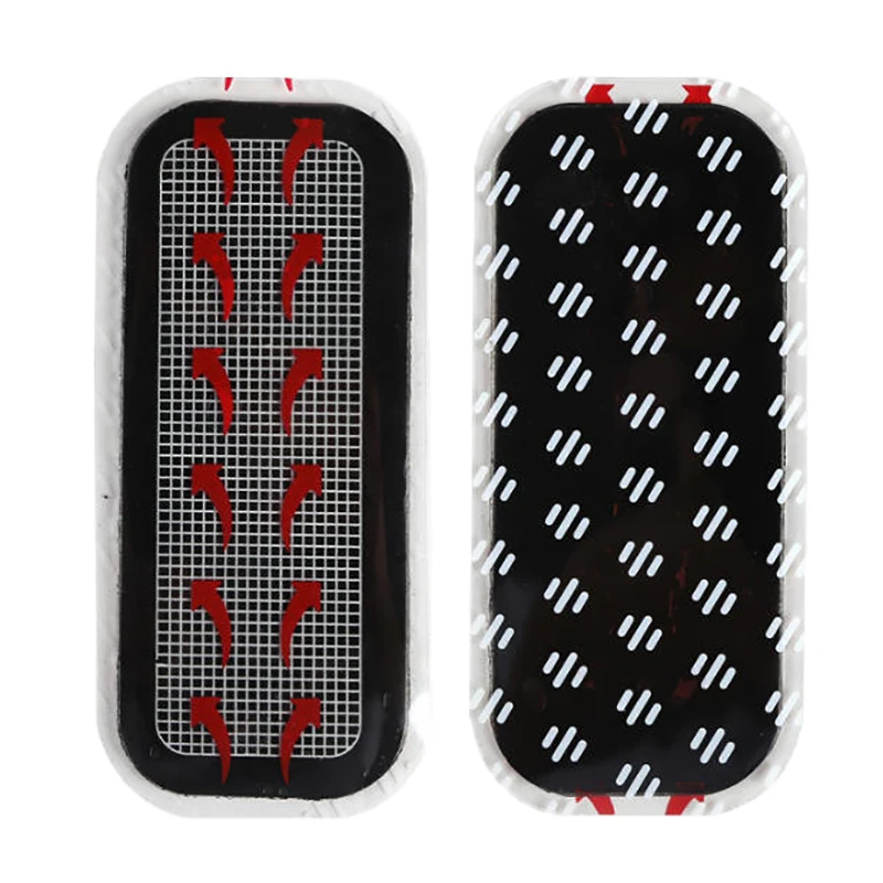 4 pçs remendos abdominais substituição folha de gel eletrodo almofadas elétrica estimulação muscular remendo excelente condutividade reutilizável