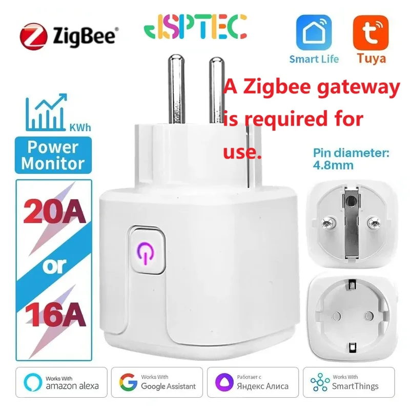 שקע חכם Tuya Zigbee