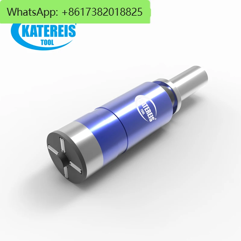 KT-PM Mirror plane end face translation butt type rolling extrusion polishing roller straight shank taper shank