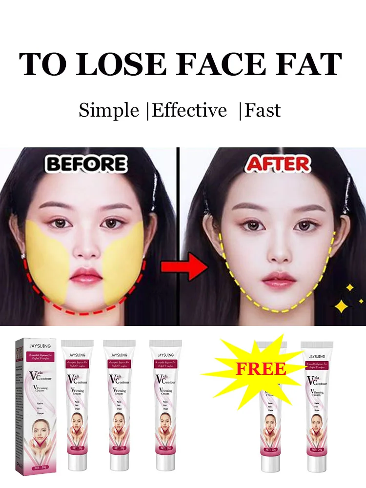 Hot V-Shape Slimming Cream Removal Double Chin Firming Tighten Mandibular Line,Face Fat Burning Cream From Korean Products