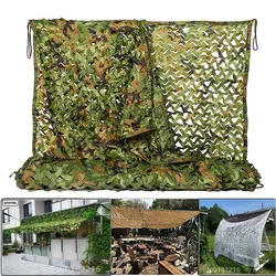camouflage net pavilion camouflage net shade net garden decoration net green jungle white desert color 2x5m/3x4m/4x5m