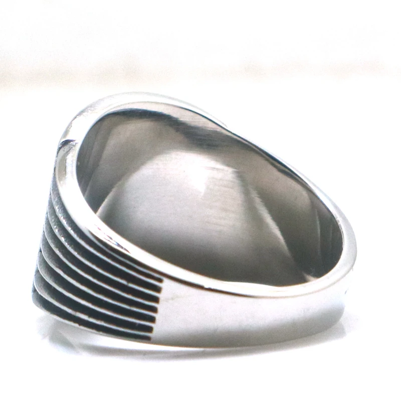 Unisex 316L Stainless Steel Cool 13 Newest Ring