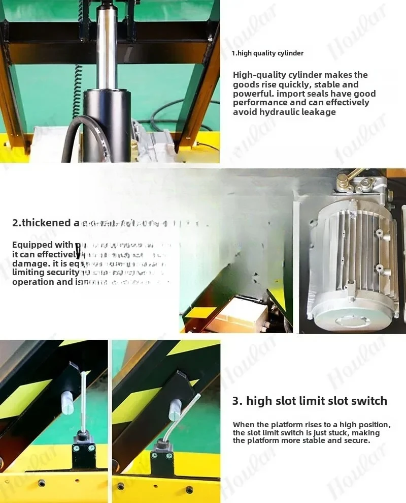 X-13 Electric Hydraulic Lifting Platform Fixed Lift Loading and Unloading Lift Small Electric Platform Vehicle Lifting Platform