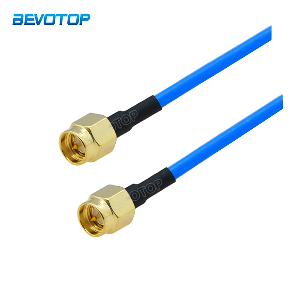 1Pcs RG405 Cable SMA Male to SMA Male RF Coaxial Cable High Frequency Test Cable 50Ohm 5CM 10CM 15CM 20CM 25CM 200CM