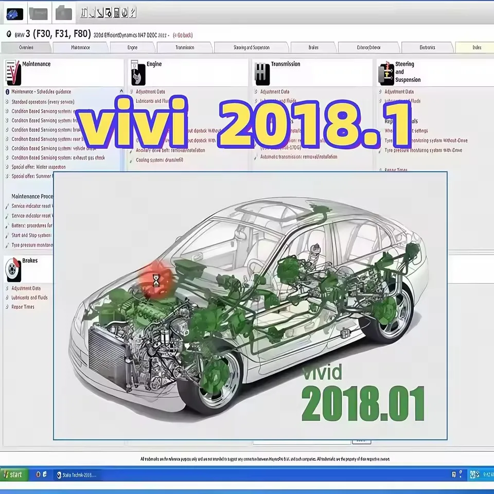 Haynes Pro Automotive Vivid 2018 - برنامج إصلاح السيارات الأوروبي مع إصدار 2018.01 فولت وبيانات السيارة الكلاسيكية