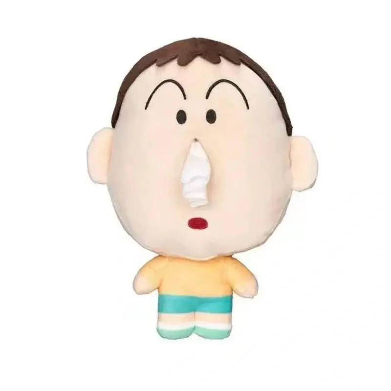 Crayon Shin-Chan Boochan Tissue Box Doll Funny Sense of Design Creative Keychain Couple Bag Pendant Ornament Girls Lovely Gift