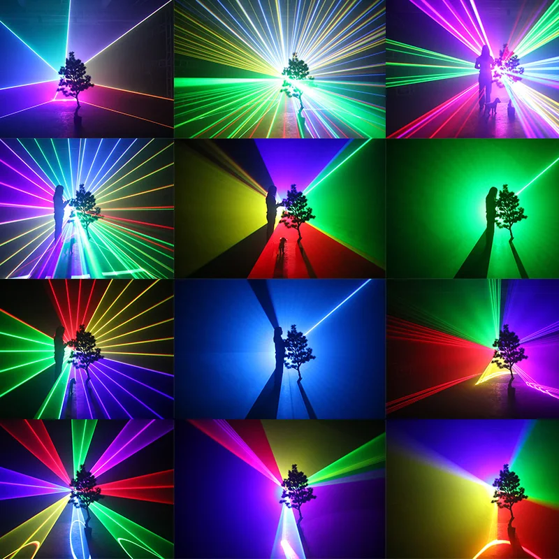 

TIITEE Factory Direct Laser Lights Stage Show Dj Lighting APP Remote Control RGB Animation Laser Disco Light