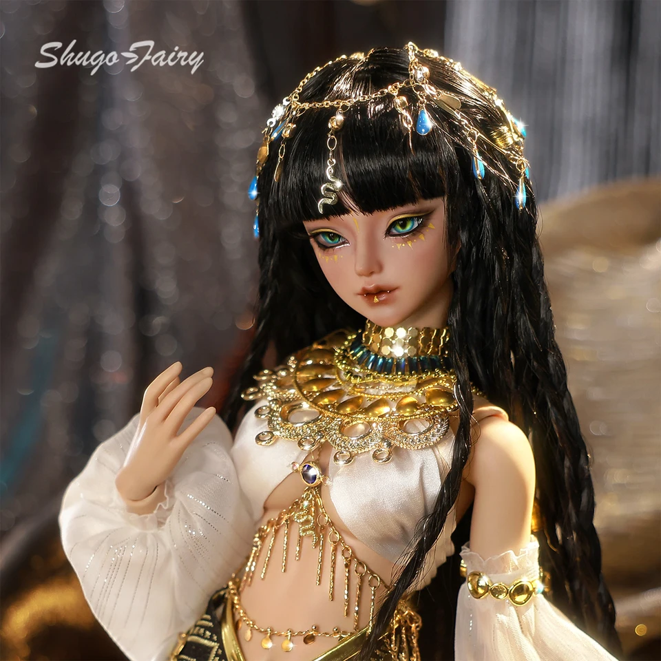 エジプト風 BJD 人形 1/4 フルセット 蛇の女神ウレウス