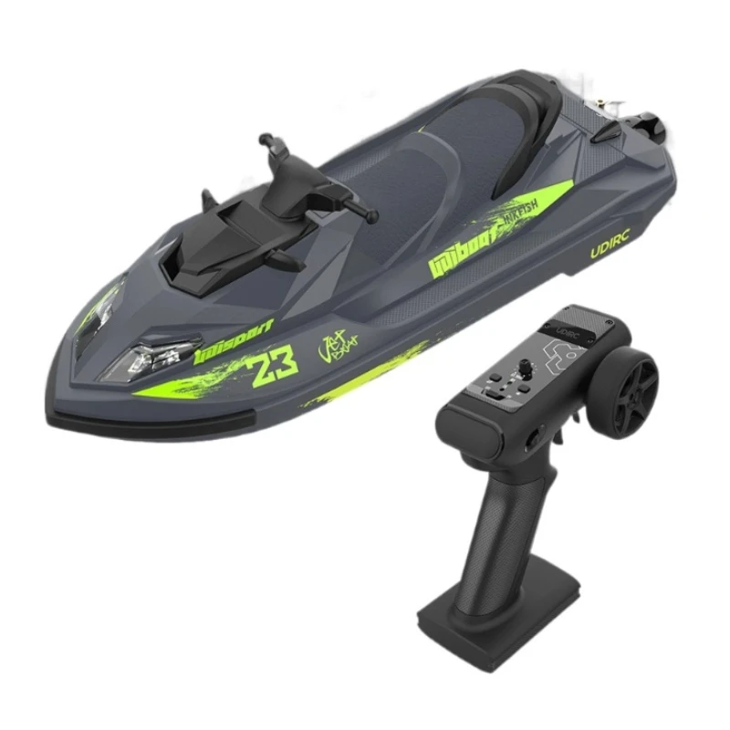 UDI 923 فرش RC قارب سريع 2.4G تبريد المياه مصباح ليد التحكم عن بعد سباق قارب للأطفال الأولاد لعبة نفاثة كهربائية الهدايا #4