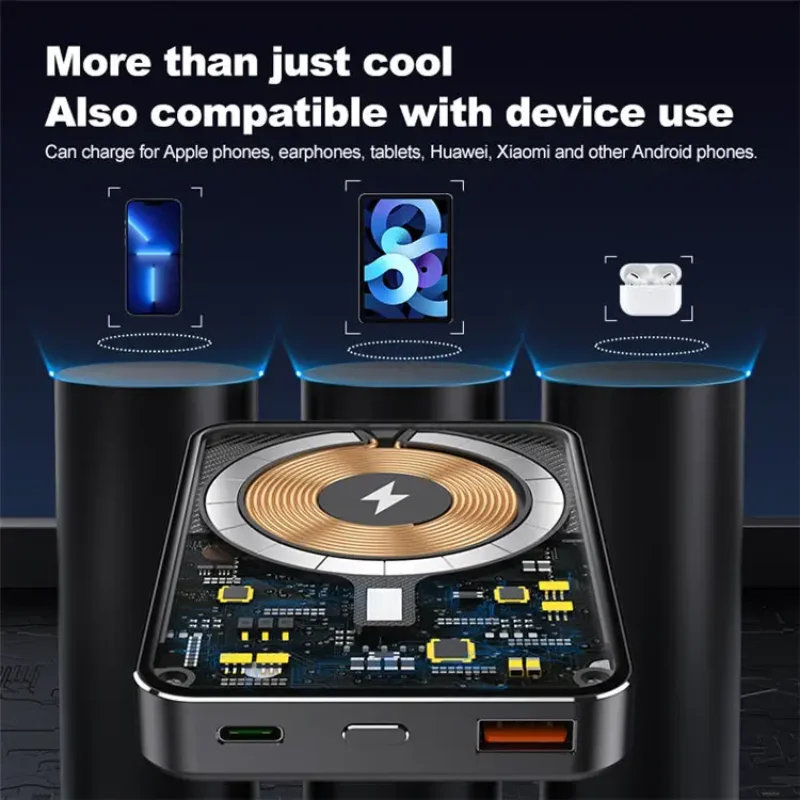 8-in-1 USB C HUB 5Gbps Type C แท่นวางมือถือ15W ระบบชาร์จเร็วไร้สาย tf/ การ์ดรีดเดอร์ SD qc/pd Power Inlet สำหรับโทรศัพท์คอมพิวเตอร์