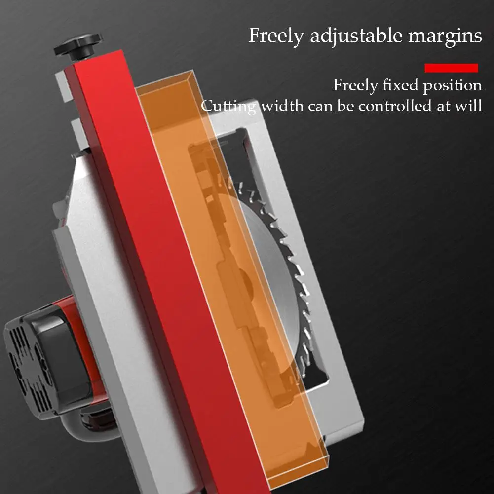 قابل للتعديل آلة قطع قاعدة دليل السكك الحديدية 240 مللي متر 360 مللي متر ABS منشار دائري دليل تحديد المواقع المشبك 2-Way عكس مشبك النجارة #5