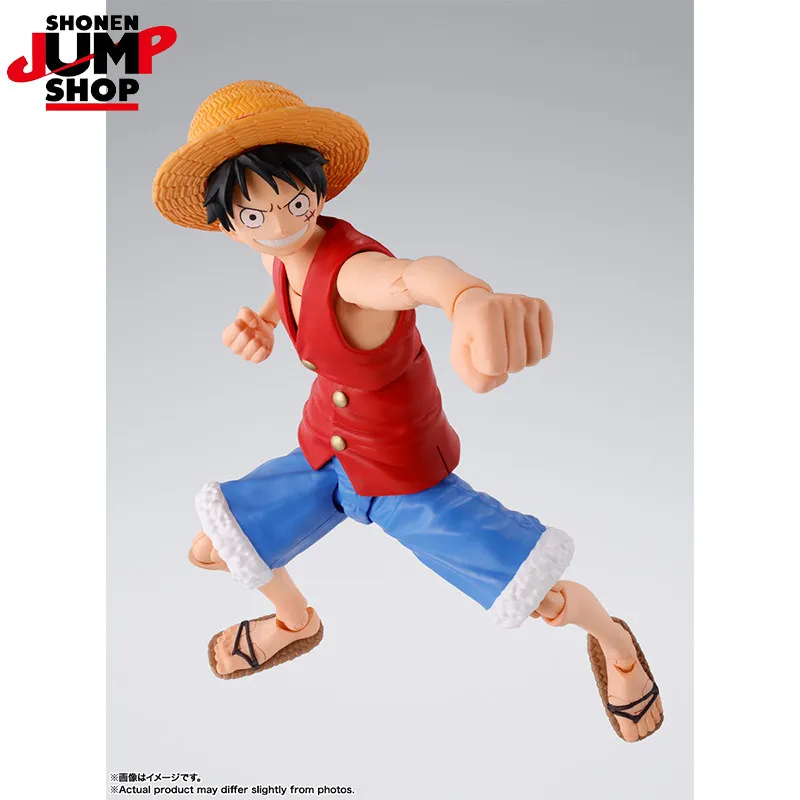 

One Piece Bandai Tamashii Nations Shfiguarts Monkey D Luffy Action Figure Adventure Prelude Zoro 1/12 Collectible Model Toy Gift