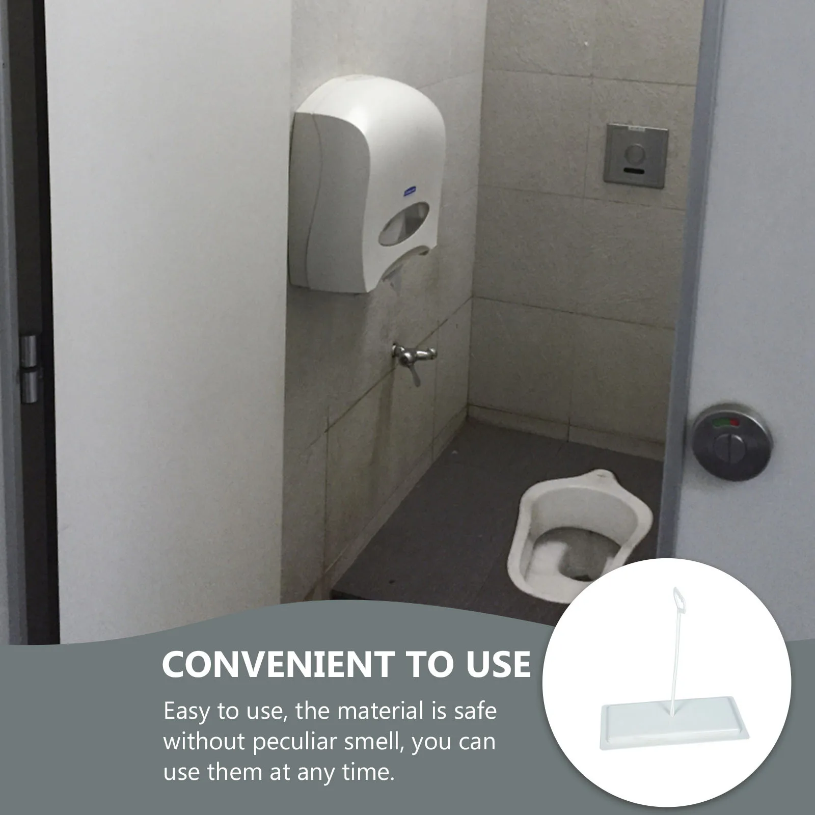 

Squat Toilet Cover Anti Odor Plastic Lid Heavy Duty Waterproof Design for Home Bathroom Easy Clean Cover Squat Toilet Covers