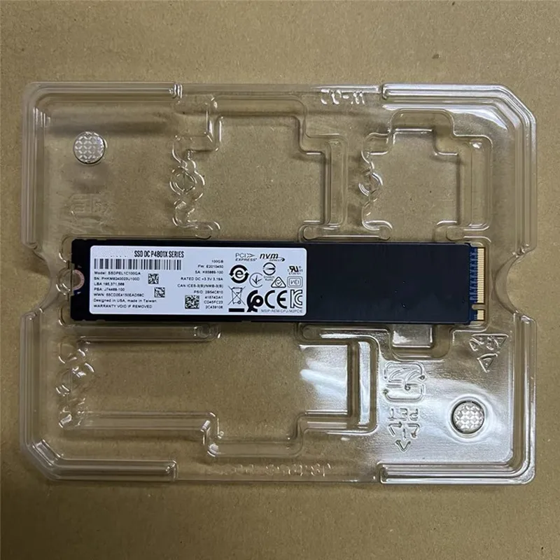Original new For Intel SSD P4801X 100G 22110 M.2 PCIE NVME