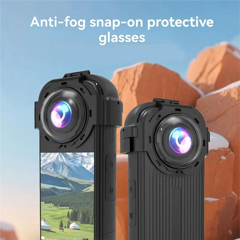 【HOT ITEMS】For X4 Air Camera Lens Guards Durable Protection Snap-On Anti-Fog Tempered Glass Cover Accessories