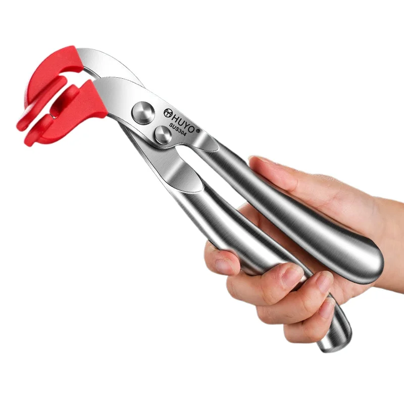 

YJQ stainless steel eagle beak anti-scalding clip, kitchen bowl non-slip clip, casserole lift clip