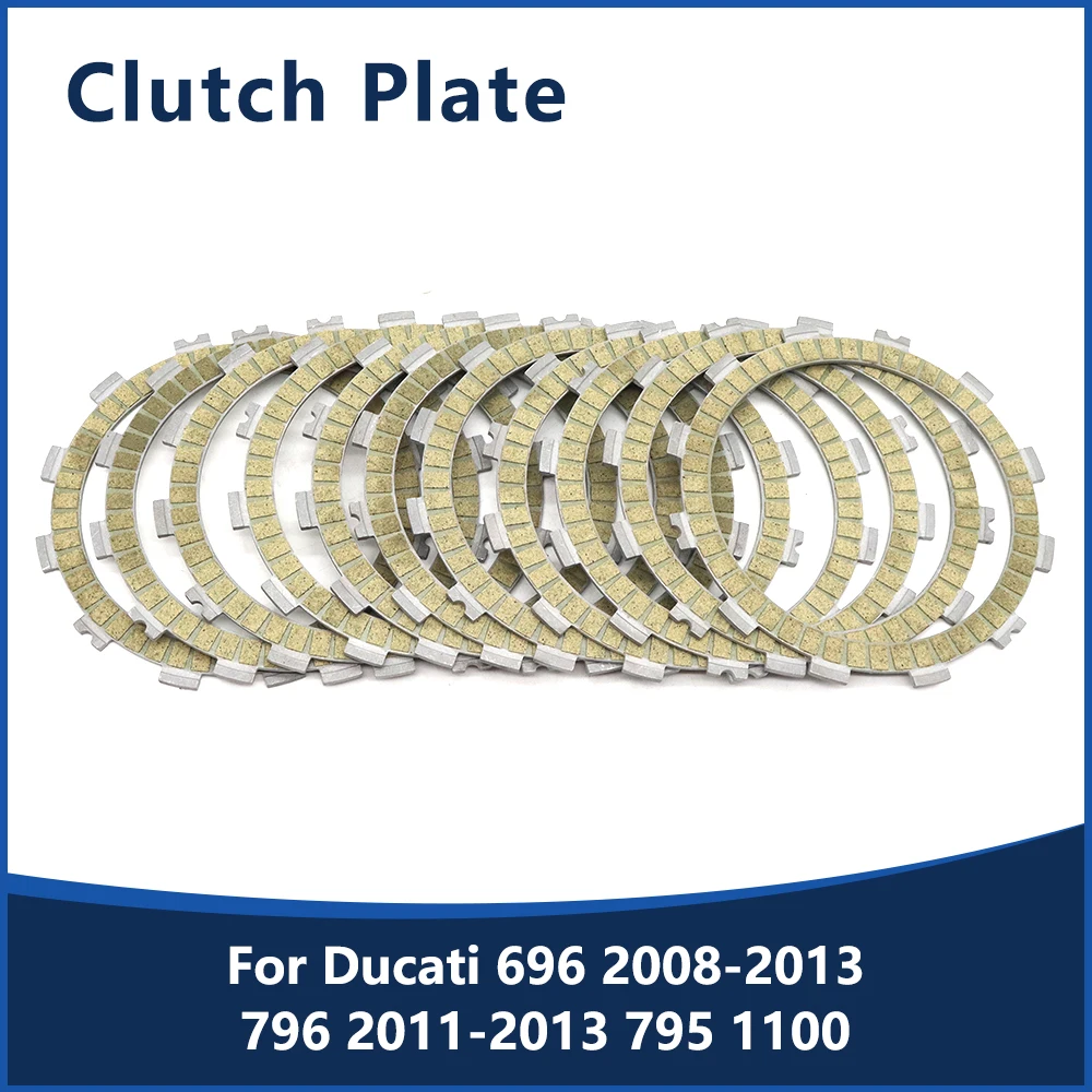 

For Ducati Monster 696 2008-2013 796 2011-2013 Monster 795 1100 Motorcycle Clutch Friction Disc Plate Kit Accessories