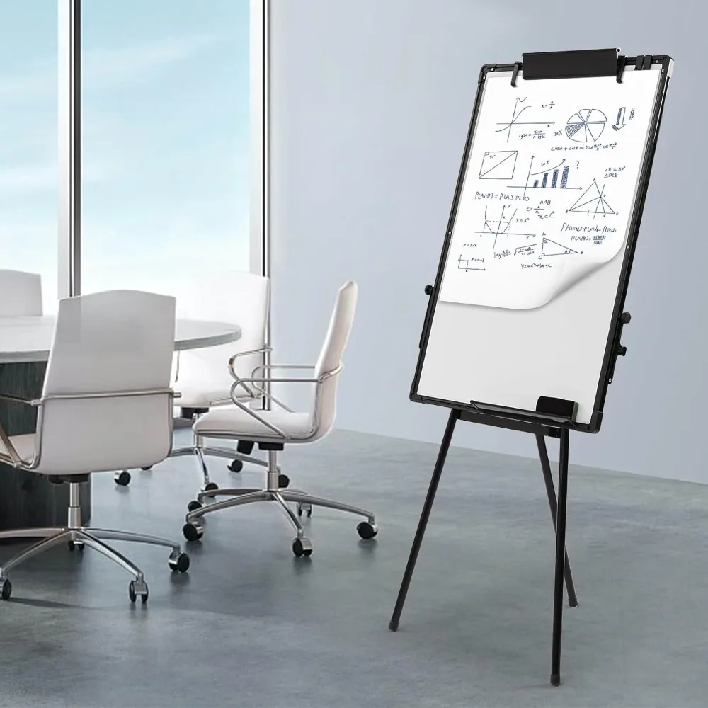 Magnetic Portable Dry Erase Height Adjustable 36 x 24 in Easel Whiteboard Stand Tripod White Board for Office Home Classroom