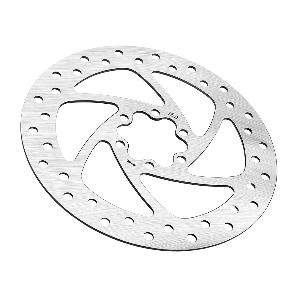 160mm Brake Disc for Dualtron for Kaabo Wolf Warrior X for VSETT 11+ Fit ZERO 11X Electric Scooter 6Hole Brake Rotor Repair Part - view 6
