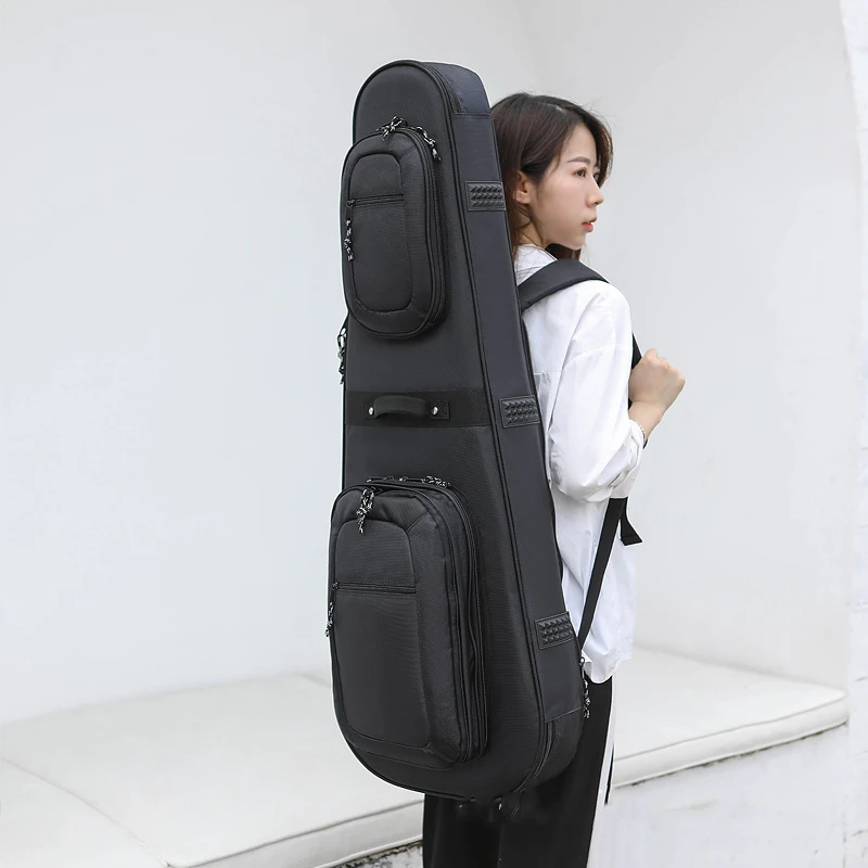 Electric Guitar Bass Bag Case 30 mm Thicken 3Kg High Quality 4 Layer Filling Waterproof 4 Colors Backpack Accessories Gig