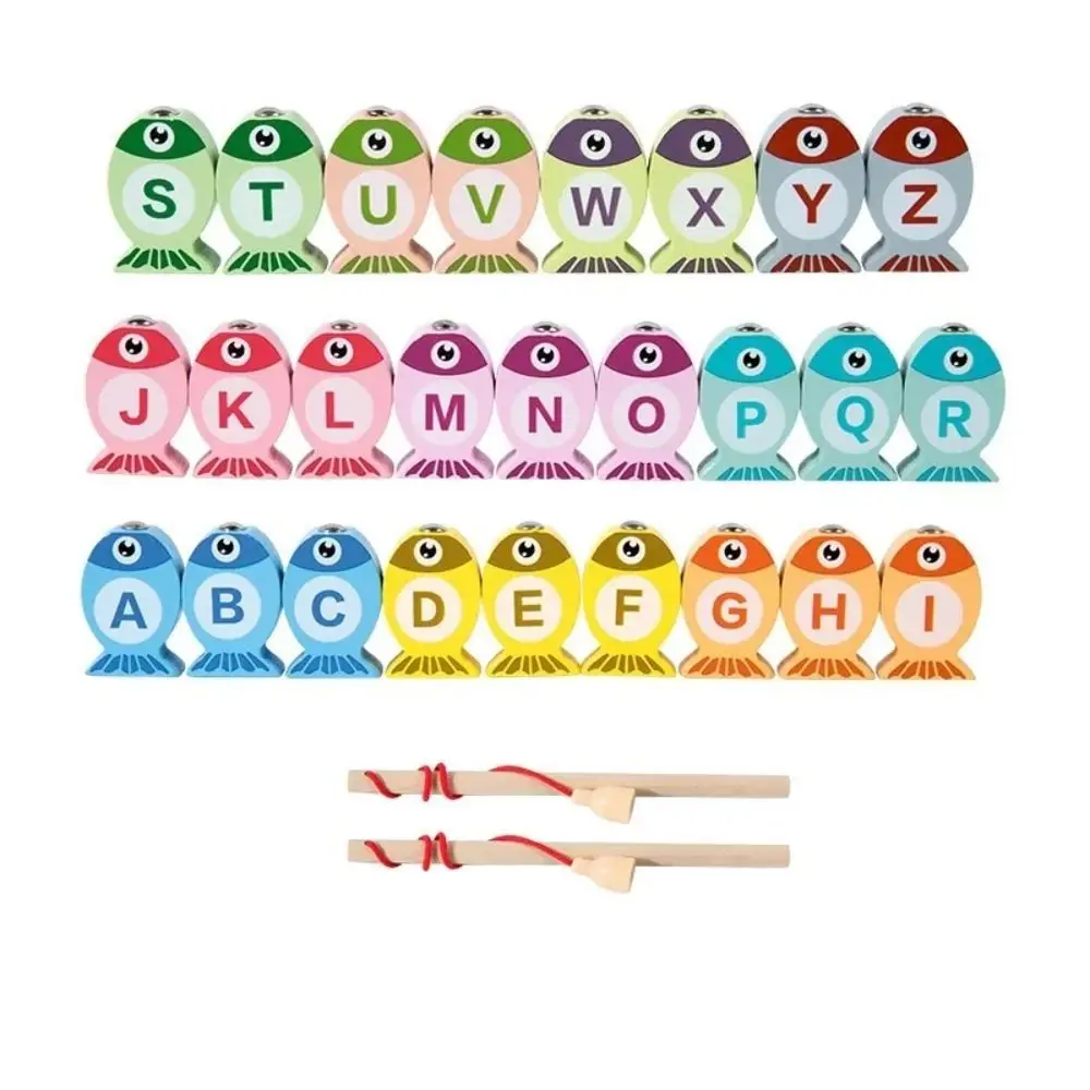 

Ocean Fishing Magnetic Fishing Play set Figure Marine Life Cognition Fish Games Magnetic Cartoon Magnetic Fishing Toys Gift