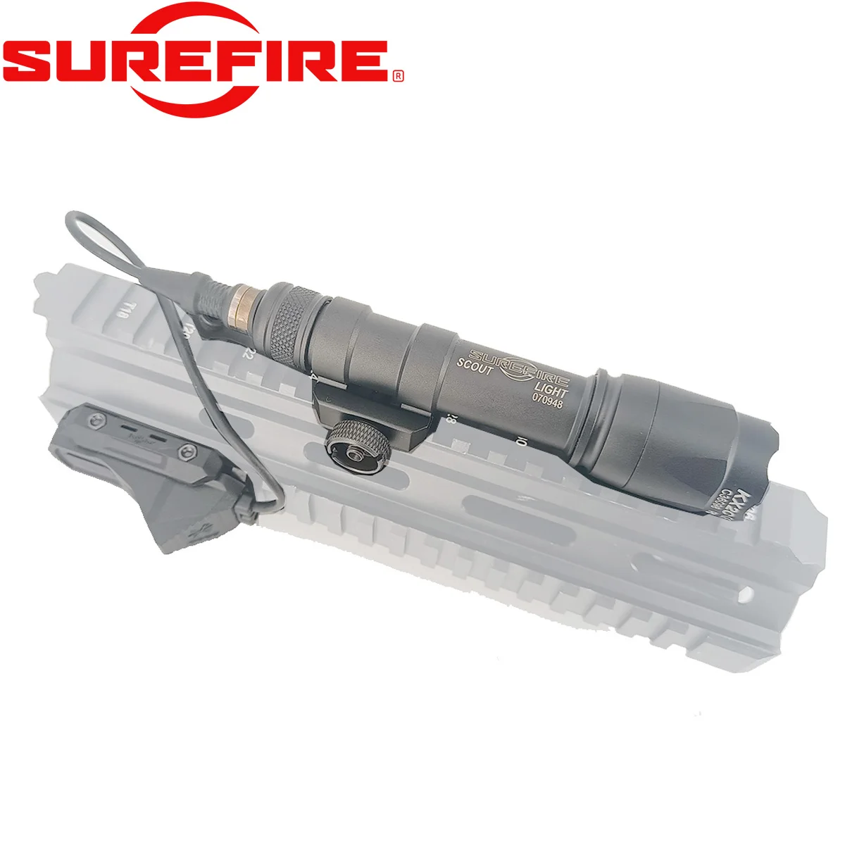 Surefire M300C M600C Rifle Gun AR15 Flashlight With UNITY AXON Dual Function Remote Pressure Switch Tactical Airsoft Scout Light