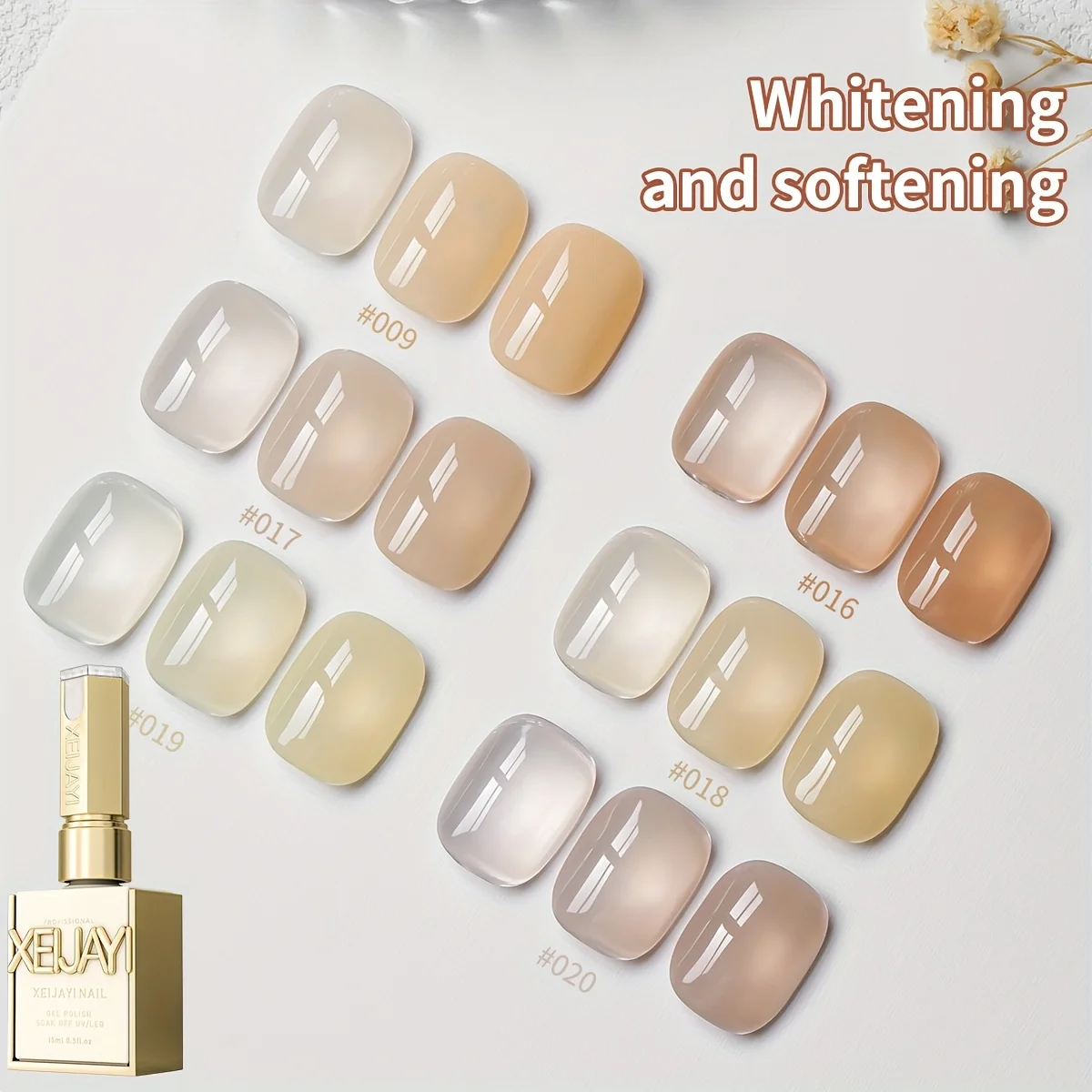 XEIJAYI 1Pc Mode Nagels Art Nail Gel Polish Inweken UV LED Nagel Gel Salon Vrouwelijke Nail Art Gereedschap mode Nagels