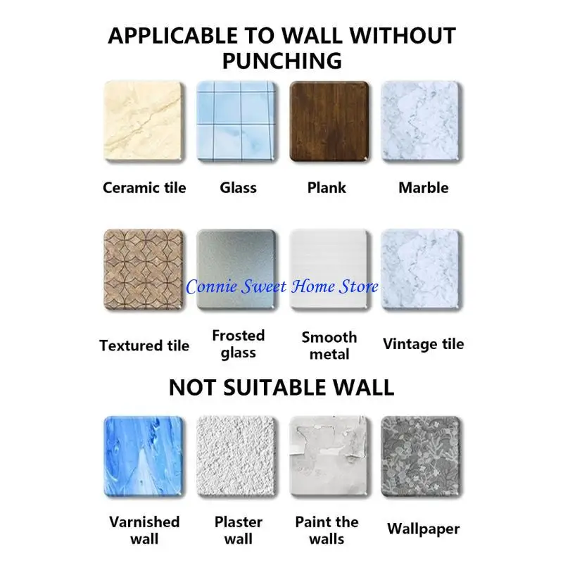 

LXAF Stable Suction Cup Hook Wall Friendly Vacuum Hook for Hanging Shower Curtains