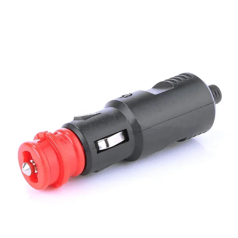 1PC Universal Car Lighter Adaptor New 12V 24V Male Car Vehicle Lighter Socket Plug Connector Adaptor Male Plug