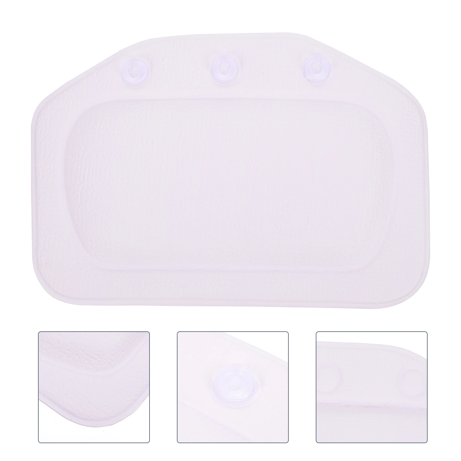 

Pillow Bathtub Spa for Bathtubs Pillows Neck Accessory White Cushion Shower Miss