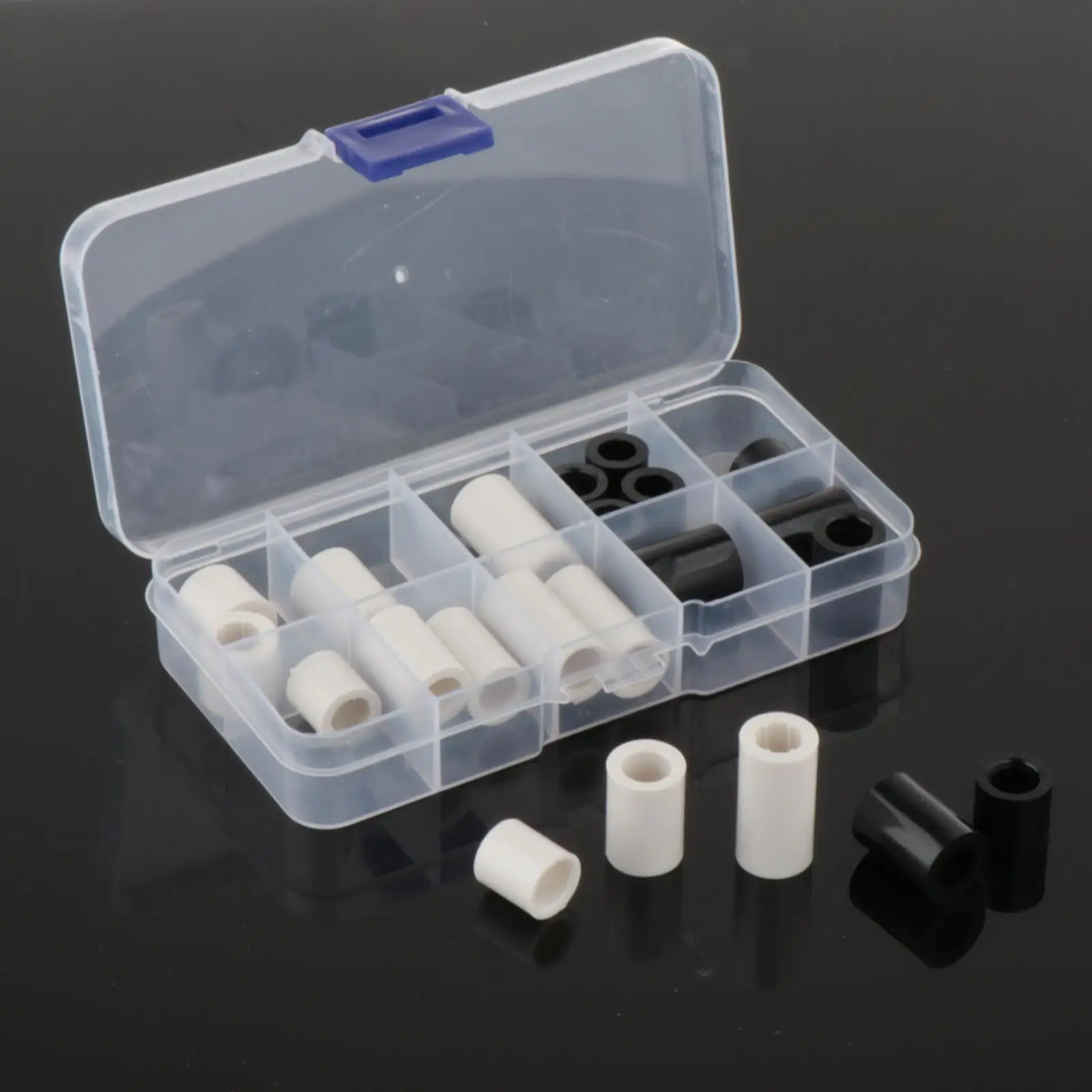 

22Pcs Billiard Pool Cue Ferrules Replace Parts Snooker Pool Stick Tips