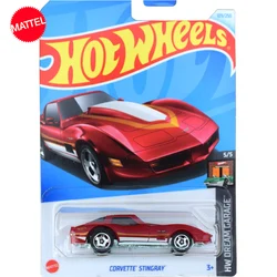 Original Mattel Hot Wheels C4982 Car 1/64 Diecast 109/250 Corvette Stingray Vehicle Model Toys for Boys Collection Birthday Gift