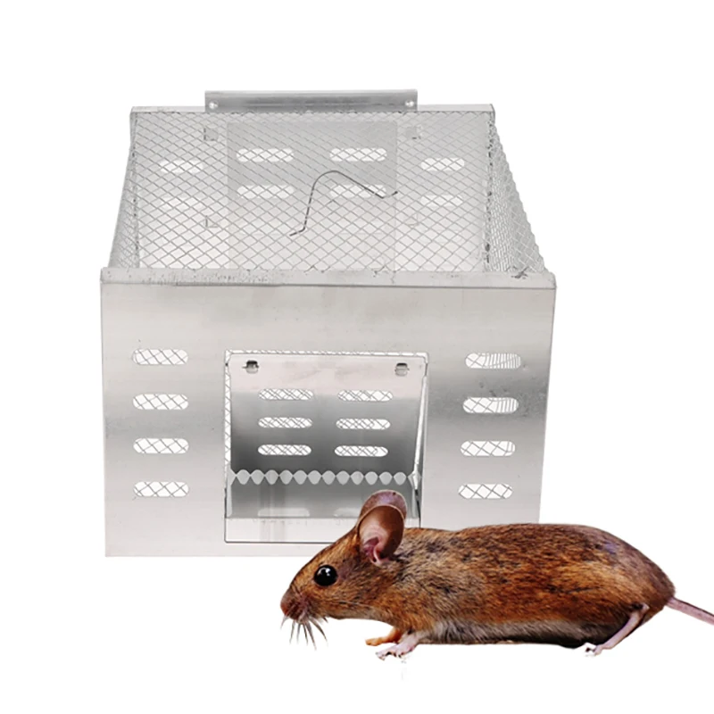 

Home Garden Rat Catching Artifact Safe And Harmless Catcher High Efficiency Mousetrap Tool Automatic Continuous Cycle Mouse Trap