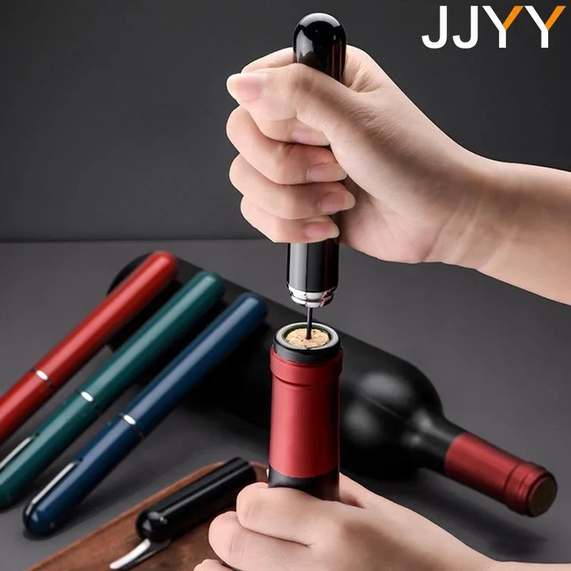 Air Pump Wine Bottle Opener Stainless Steel Pneumatic Corkscrew Party Home Bar Accessories view 4