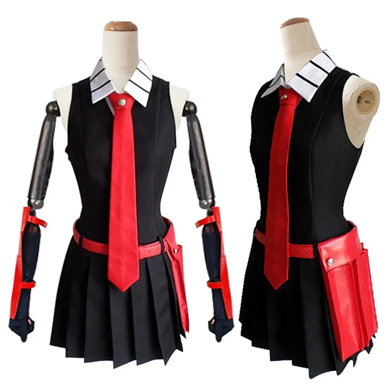 

Anime ga KILL! Cosplay Costume cos Cool Suit JK Uniform clothes Akame Halloween Dress+Shirt+Tie Accesss;3'c,5.y;8'v,